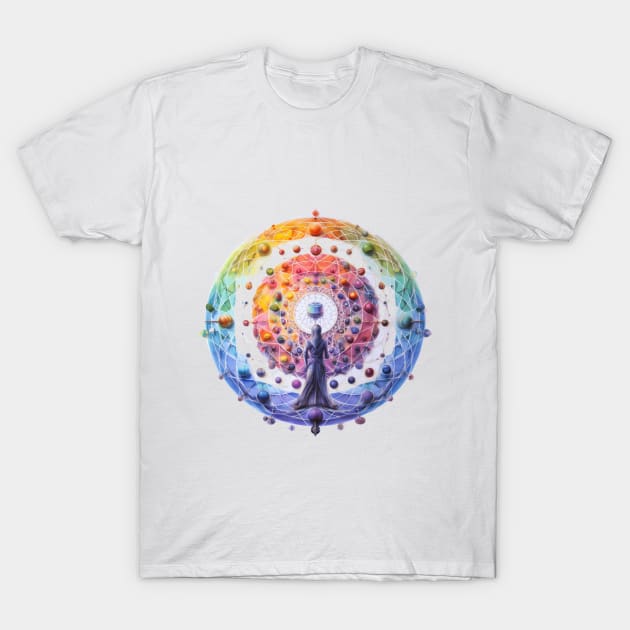 health repair regeneration harmony balance T-Shirt by FehuMarcinArt